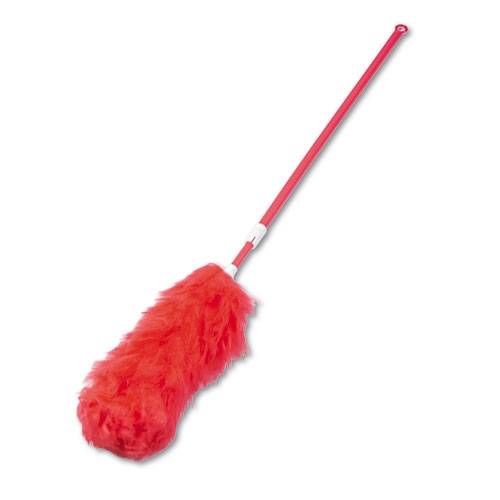 Boardwalk® Lambswool Duster, Plastic Handle Extends 35 to 48 Handle,  Assorted Colors